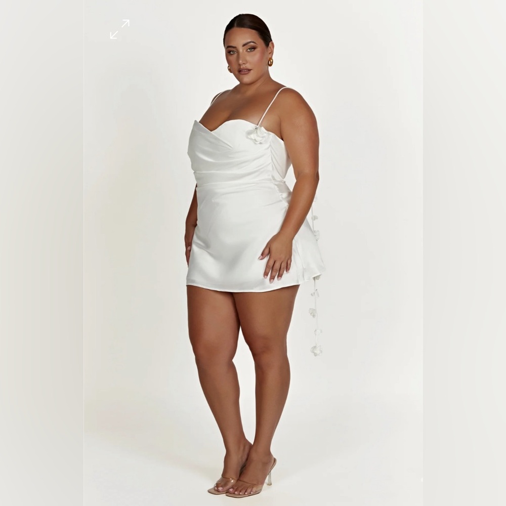 Meshki Otillie Rose Mini Dress NWT 3X SZ 14-16